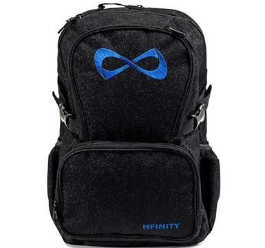 Nfinity Black Sparkle Backpack 